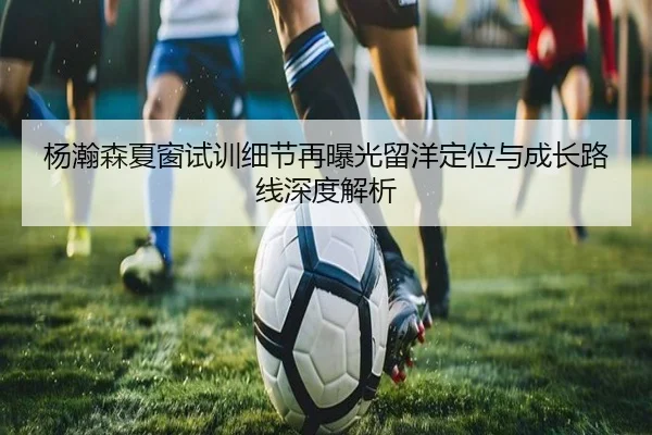 杨瀚森夏窗试训细节再曝光留洋定位与成长路线深度解析 | HUOBOSPORTS